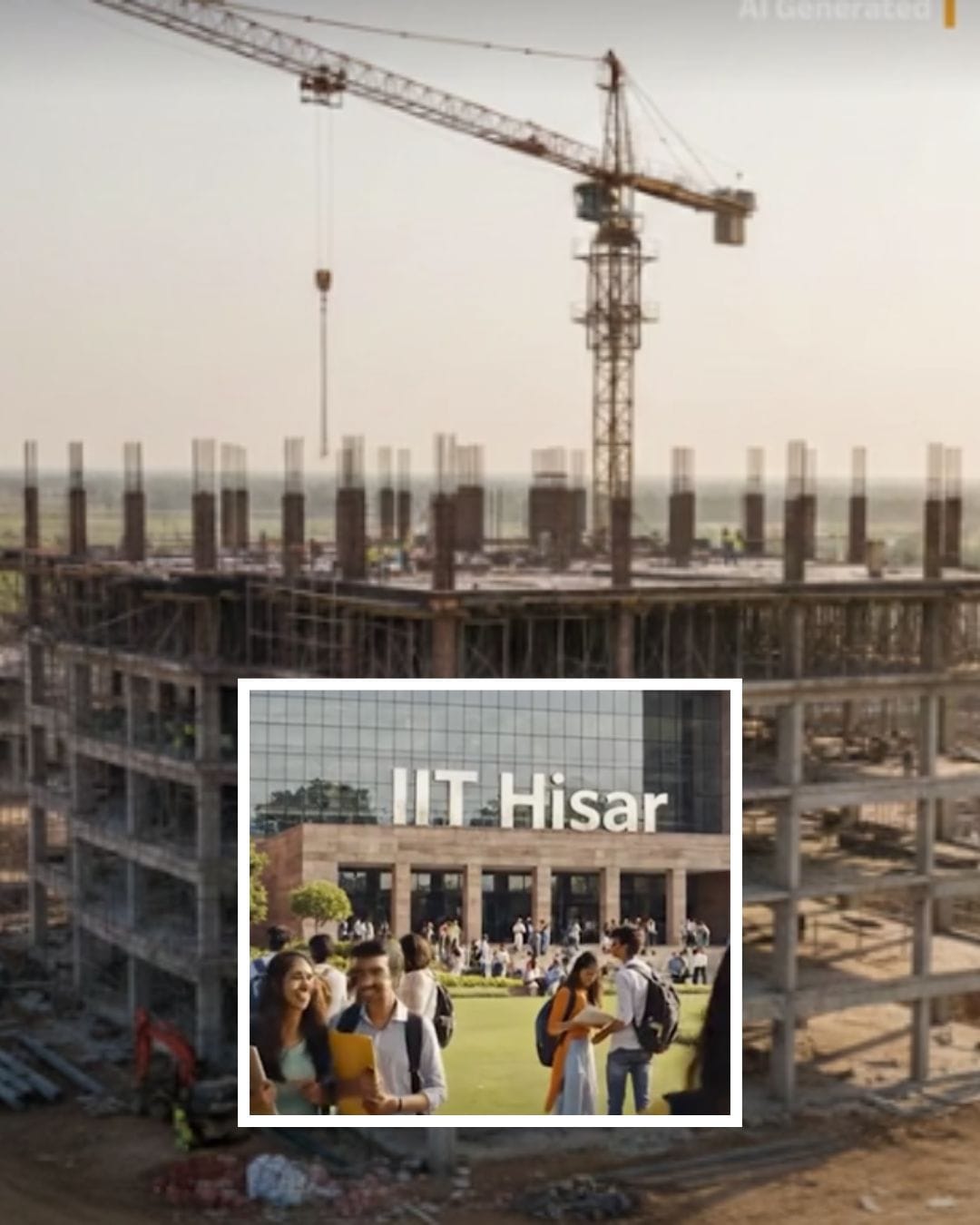 हरियाणा में IIT प्रस्ताव: हिसार देगा 300 एकड़ जमीन, सरकार ने विज़न डॉक्यूमेंट सौंपा