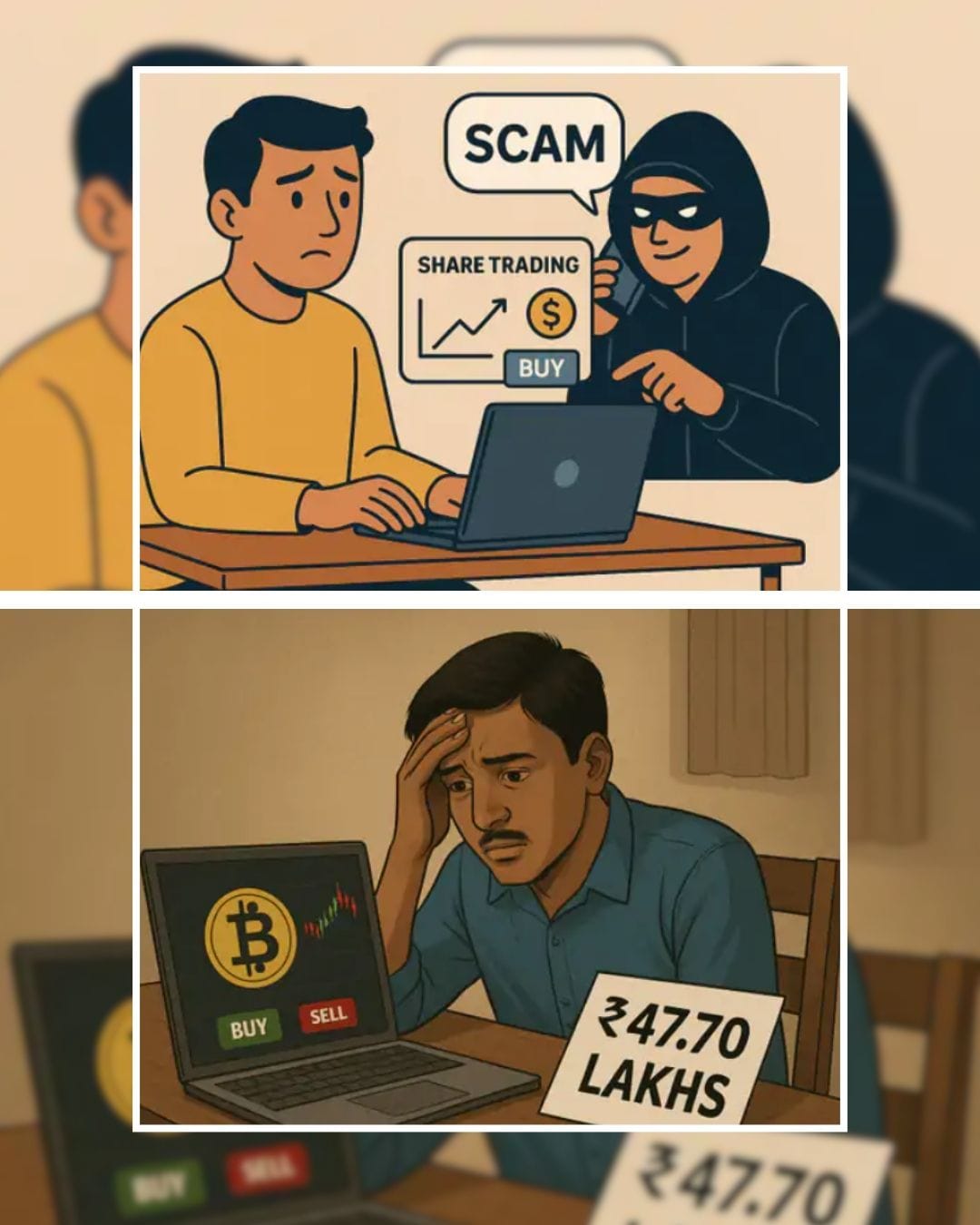क्रिप्टो के नाम पर बड़ा फ्राॅड - छात्र से 47 लाख की ठगी!