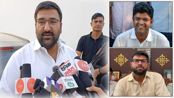 अर्जुन चौटाला का बड़ा बयान – दुष्यंत और दिग्विजय को नहीं मानते भाई