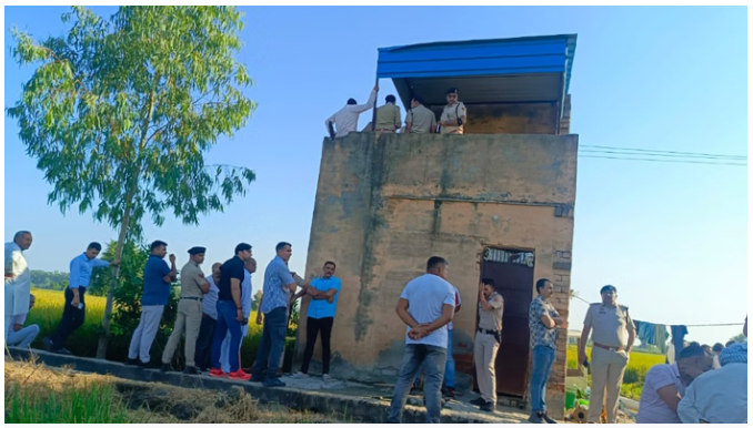 रोहतक में ASI संदीप लाठर सुसाइड केस:परिवार का पोस्टमॉर्टम करवाने से इनकार; CM और मंत्रियों के पहुंचने की संभावना